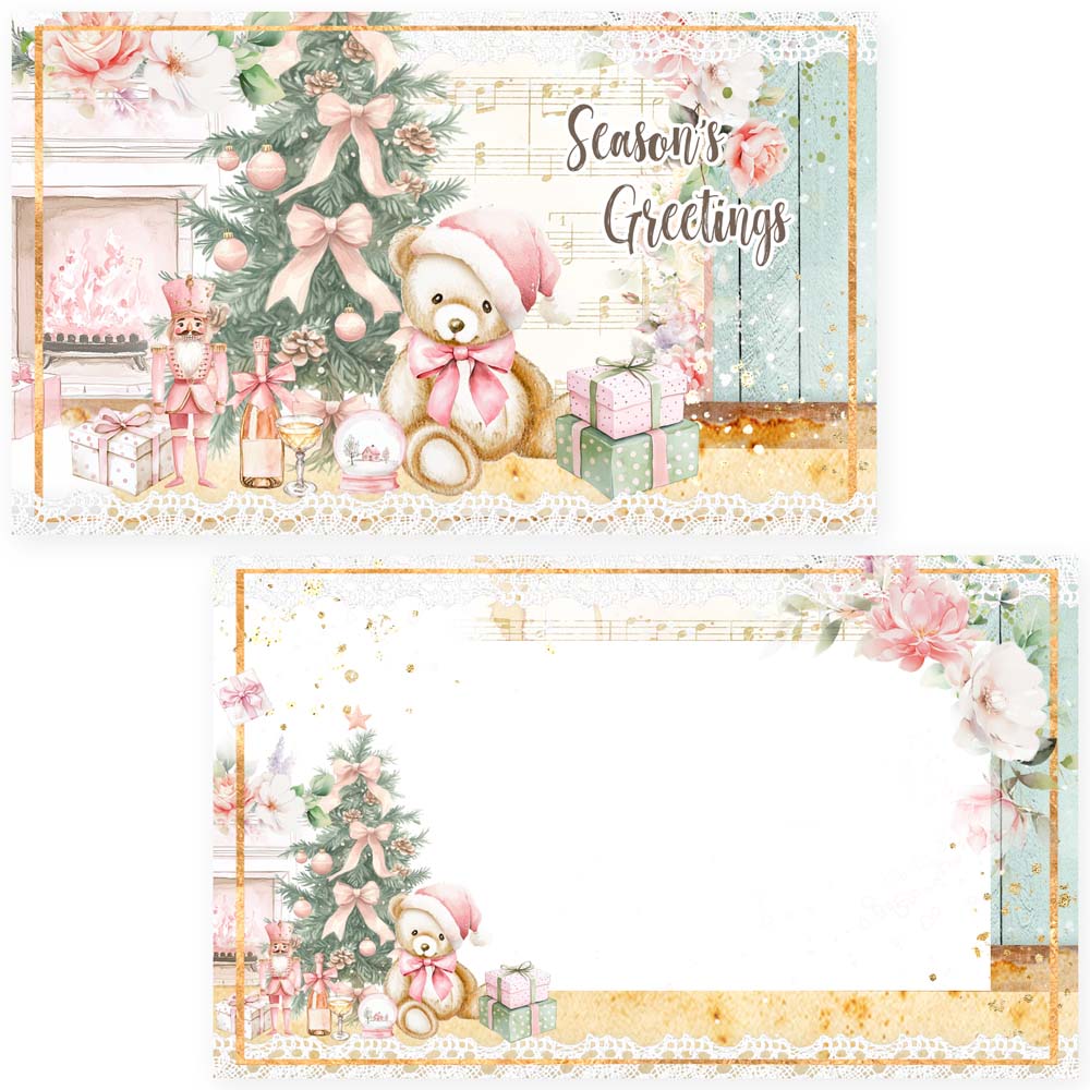 MP-61745 Holly Jolly Journaling Card