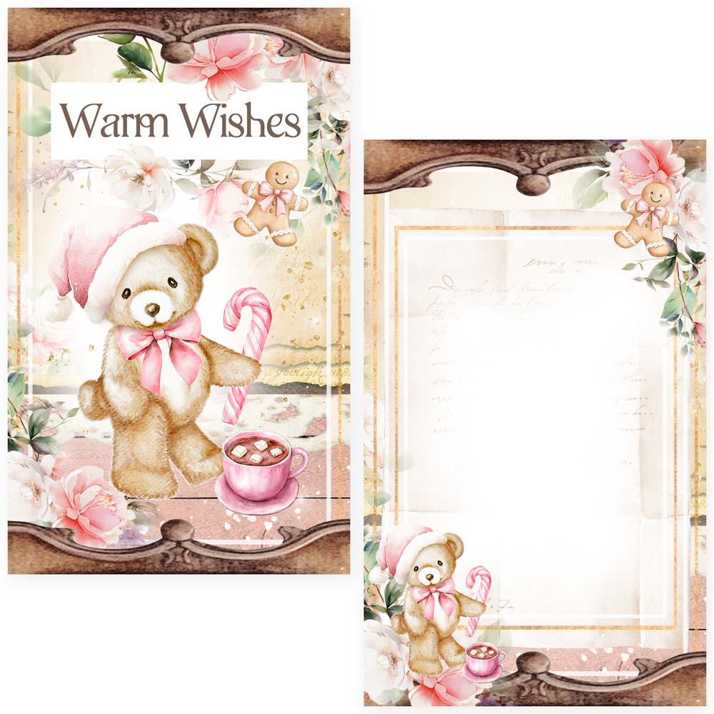 MP-61745 Holly Jolly Journaling Card