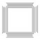 MP-61009 Vintage Frame Chipboard 12x12 ���åץܡ���
