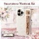 ޤʪSmartphone Minibook Leather Peach Blossom-åȸꥪꥸʥڡѡåץܡɡ쥯ȥ٥դ-
