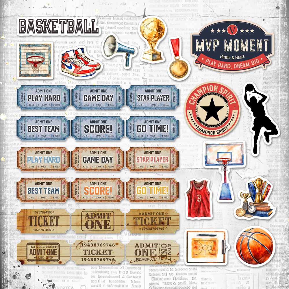 MP-61930 Basketball Ephemera
