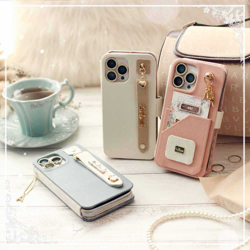ޤʪSmartphone Minibook Leather Dusty Blue-åȸꥪꥸʥڡѡåץܡɡ쥯ȥ٥դ-