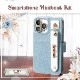 ޤʪSmartphone Minibook Leather Dusty Blue-åȸꥪꥸʥڡѡåץܡɡ쥯ȥ٥դ-