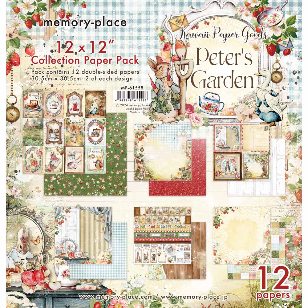 MP-61558 Peter's Garden 12x12 Collection Pack