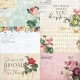 MP-60481 Floral Tapestry 4x6 Journaling Cards 1