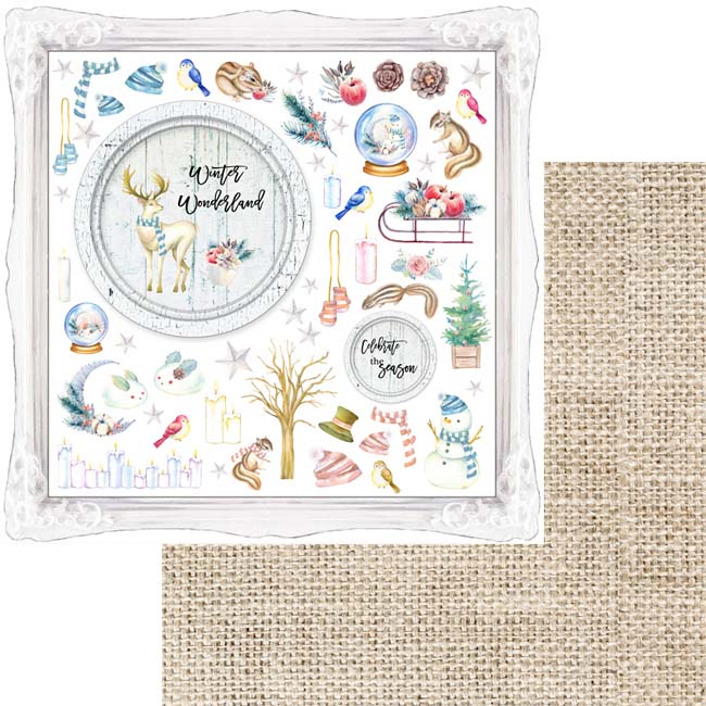 ��50%OFF SALE��MP-60293 12x12 Winter Wonderland Celebrate the season