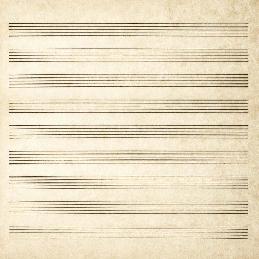 MP-61082 Vintage School 12x12 Music Sheet