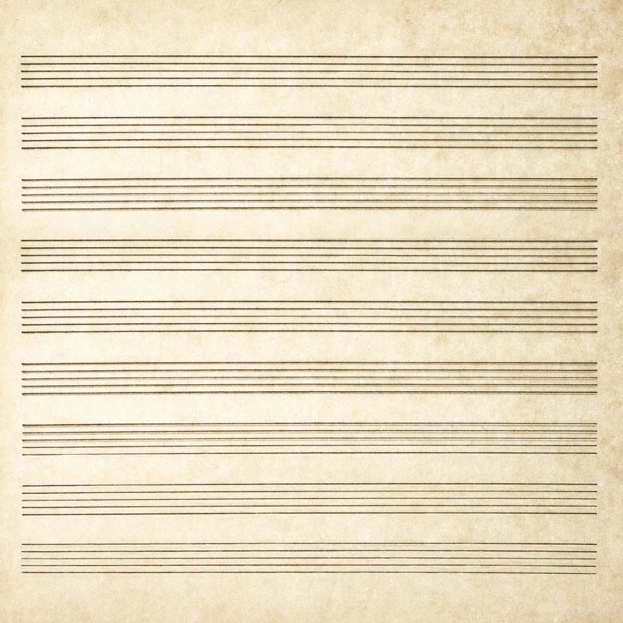 MP-61082 Vintage School 12x12 Music Sheet