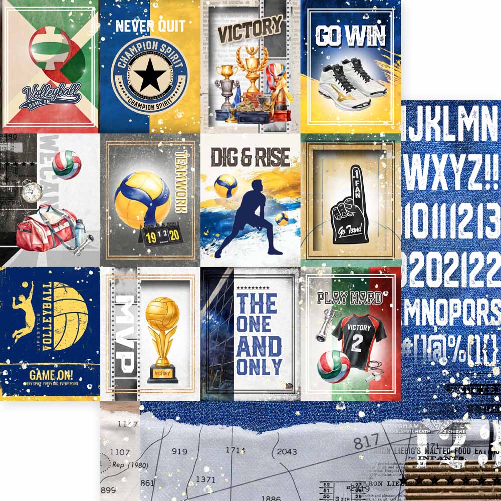MP-61917 Vollyball 12x12 Collection Pack
