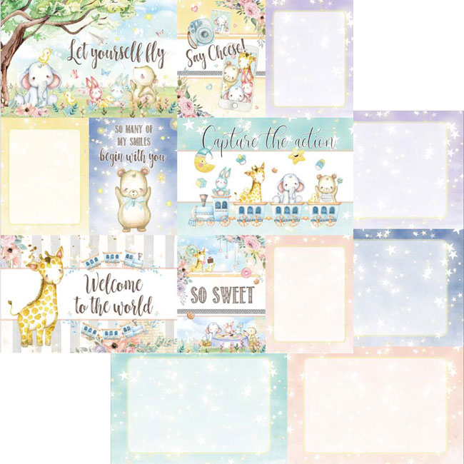 MP-60475 Dreamland 4x6 Journaling Cards Collection Pack
