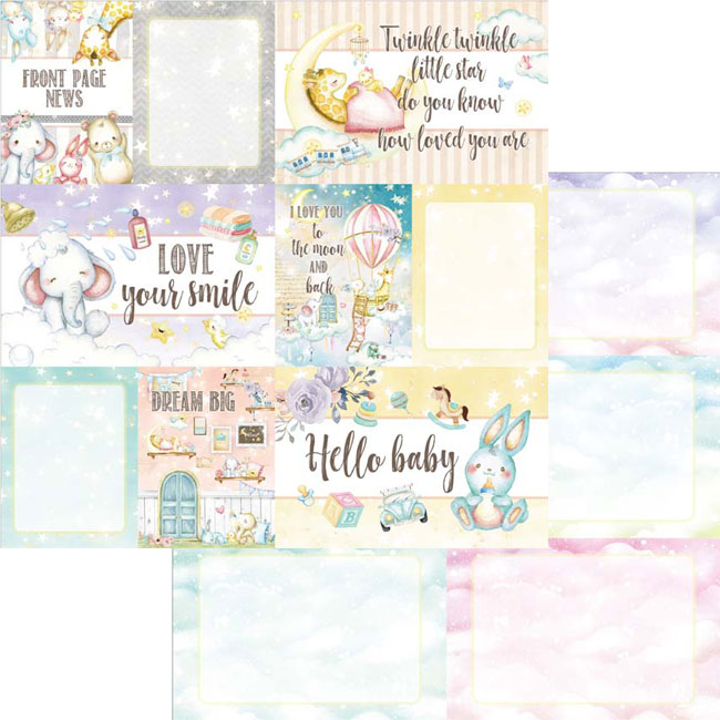 MP-60475 Dreamland 4x6 Journaling Cards Collection Pack