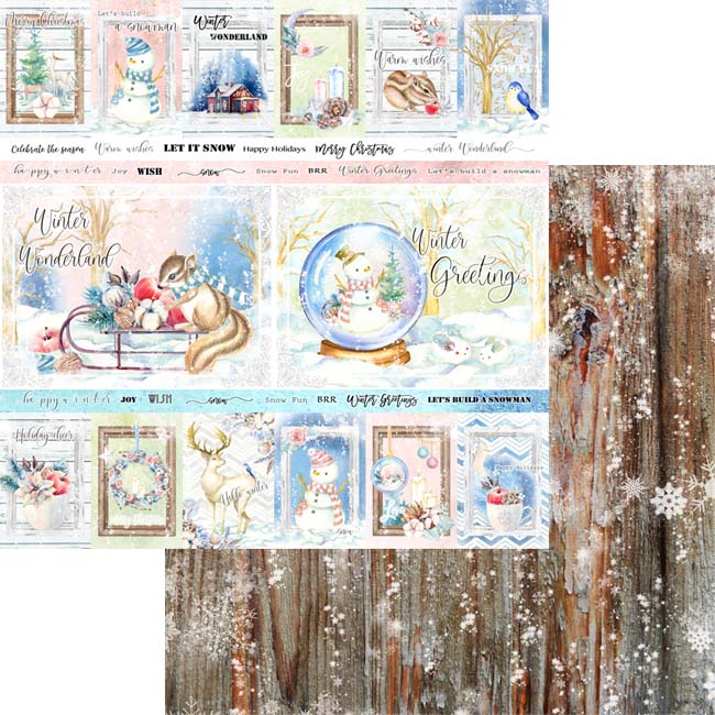 ��50%OFF SALE��MP-60319 6x6 Winter Wonderland