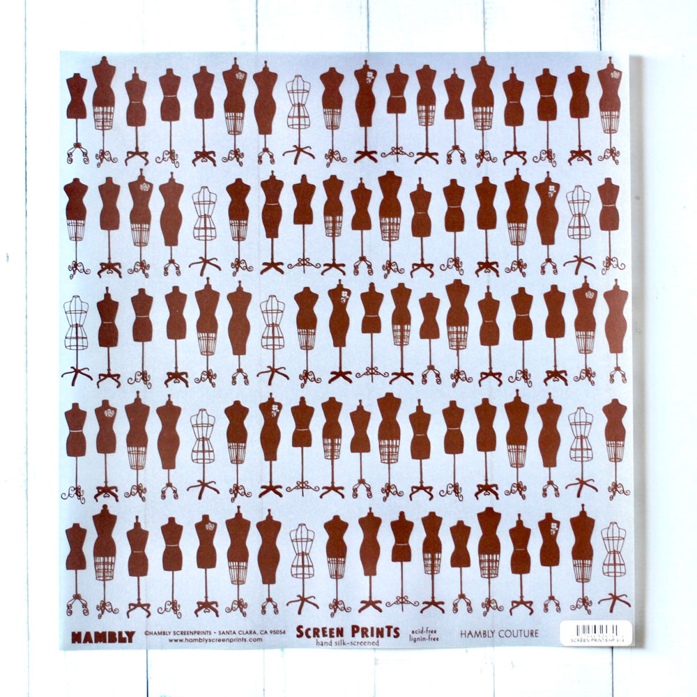 50%OFF̲ʡ HB-HP474 Hambly Couture paper