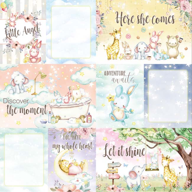 MP-60478 Dreamland 4x6 Journaling Cards 3