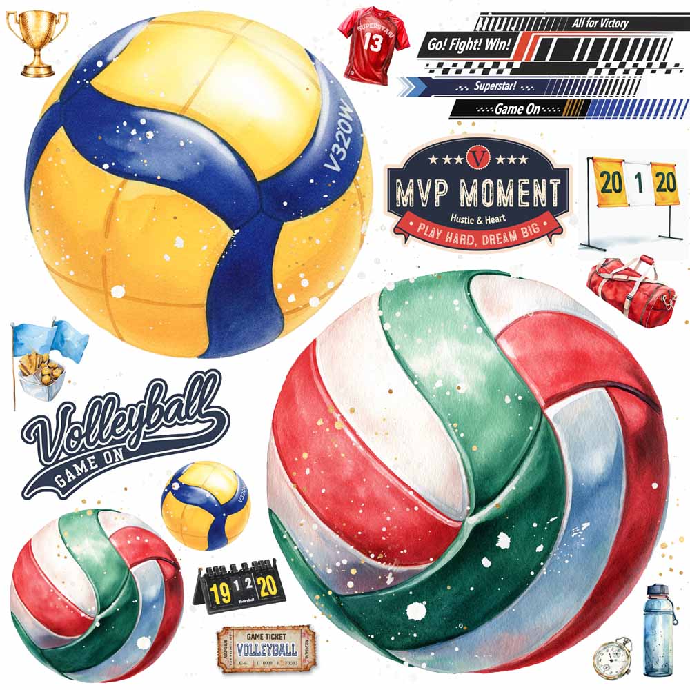 MP-61921 Vollyball 12x12 Volleyball