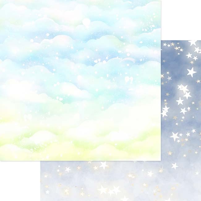 MP-60452 12x12 Blue Sparkly Sky