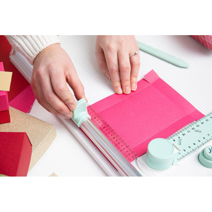 Sizzix-665797 Scoring Board & Trimmer