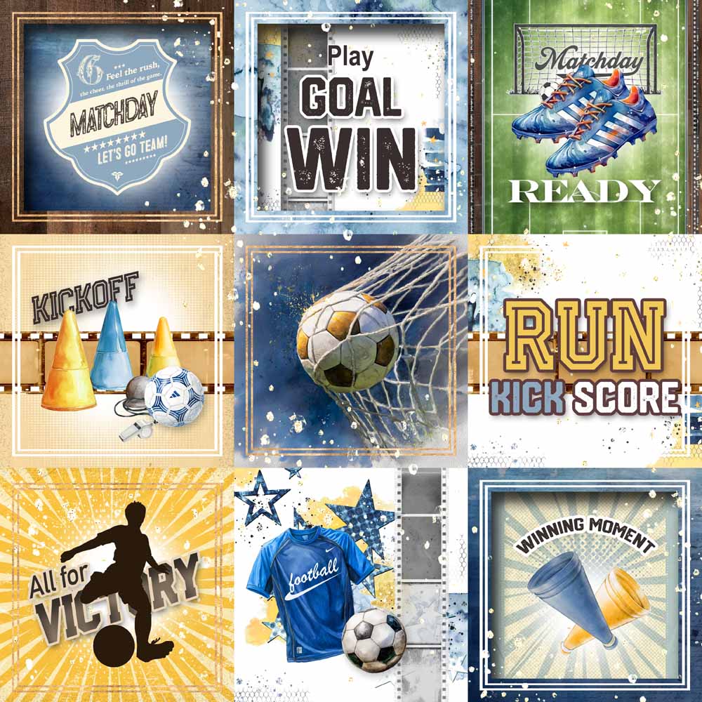 MP-61925 Matchday Football 12x12 Matchday