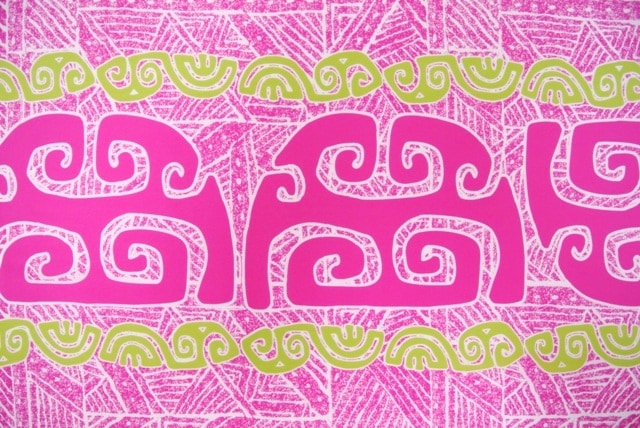 テ ファレ マオヒ　1メートル [ホットピンク/キウイ]