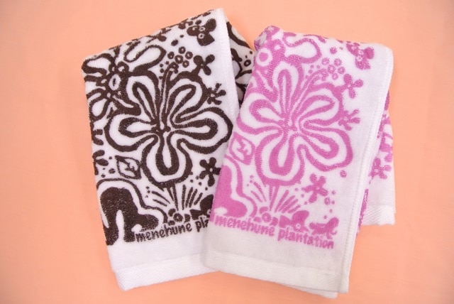 メネフネオリジナル フェイスタオル（ピンク）