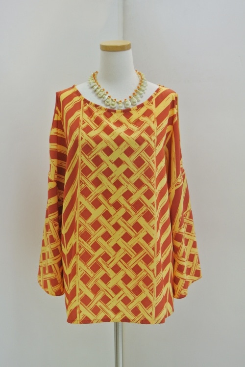 プカポンチョ　（ウラナ　レッドダート/バナナイエロー）