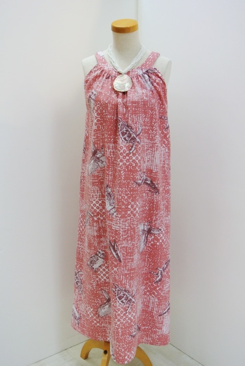 メネフネオリジナルワンピース 　Na aumakua ナ アウマクア［ガーネット］　