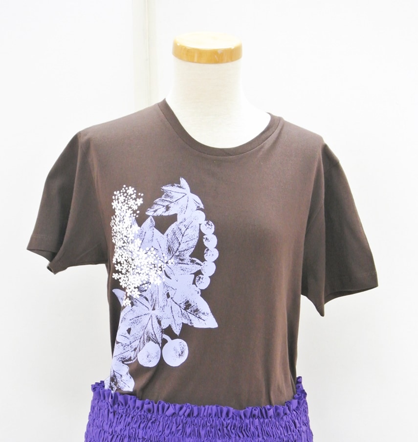 ククイ Tシャツ　半袖        ［ブラウン］