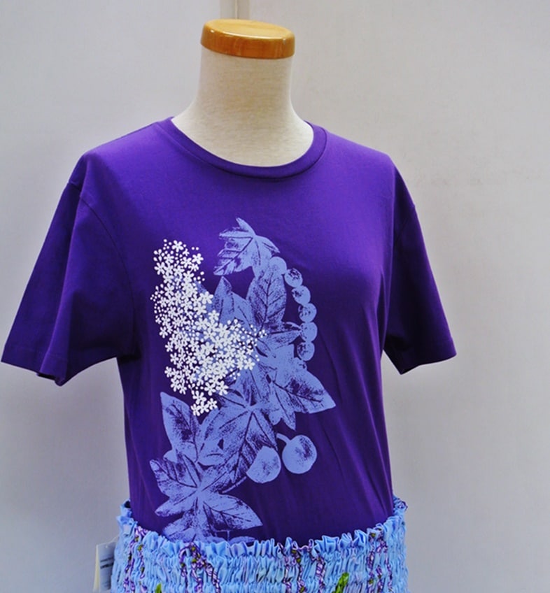 ククイ Tシャツ　半袖        ［パープル］