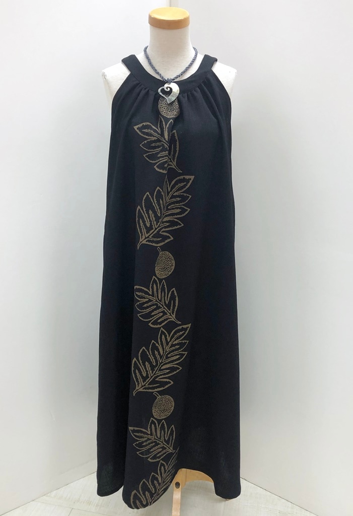 メネフネオリジナルワンピースCM-3 　[ ウル柄/ブラック]