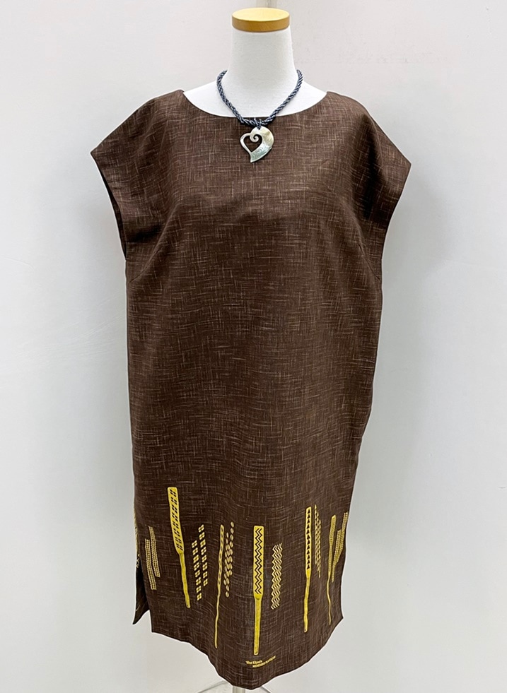 メネフネオリジナルワンピース 　OP-19　Ohe Kapala オヘ カーパラ［チョコレート］　