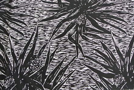 ハラ・カーパラ　 1メートル　[ブラック/ホワイト］