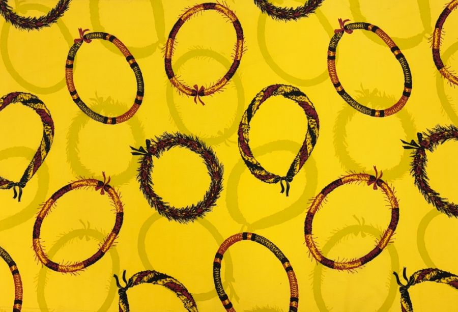 レイ フル　1メートル [イエロー]