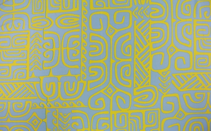 テ　フェヌア　1メートル[ターコイズブルー/キウイ]