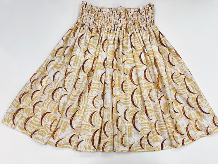 オリジナルパウスカート3.6ｍ使用70ｃｍ丈 ラウ ピオ オ コア 　 [カスタード]