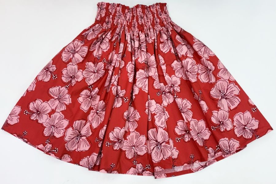 オリジナルパウスカート3.6ｍ使用70ｃｍ丈  プアマイカイ　 [ストロベリー]