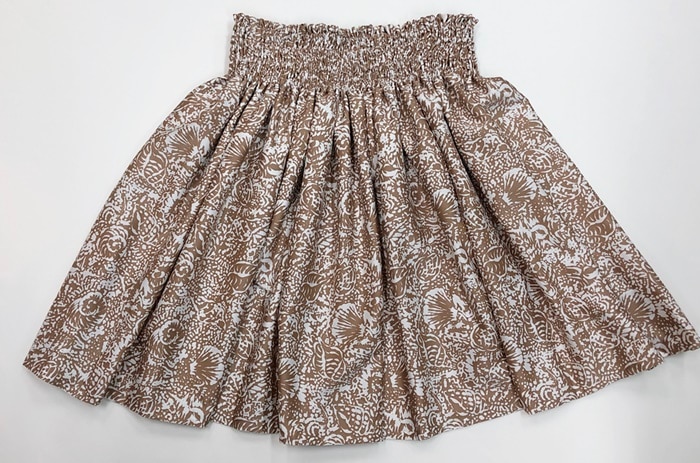 オリジナルパウスカート3.6ｍ75cm丈　シーシェルズ（ベージュ）　ポリエステル100％