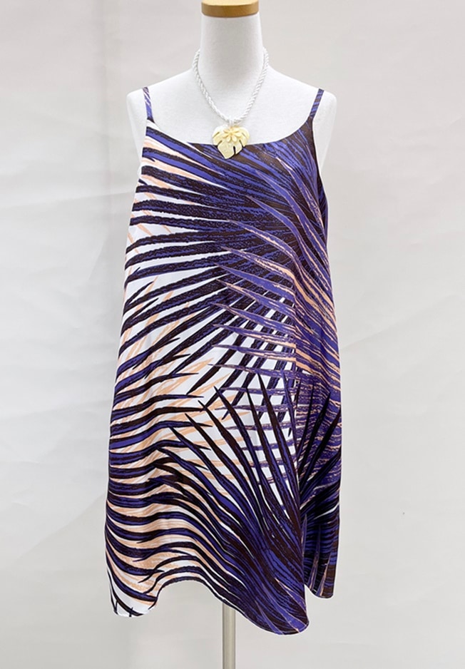 メネフネオリジナルワンピース 　ティンクワンピース　ロウル　　［パープル/ピーチ］　