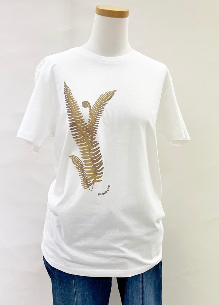 kupukupu クプクプ Tシャツ　半袖        ［ホワイト］