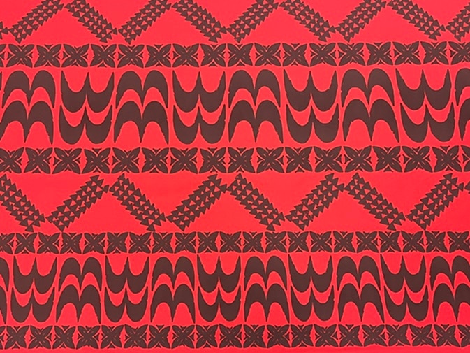 Kapa ho'oilina　カパ ホオイリナ1メートル [レッド/ブラウン]