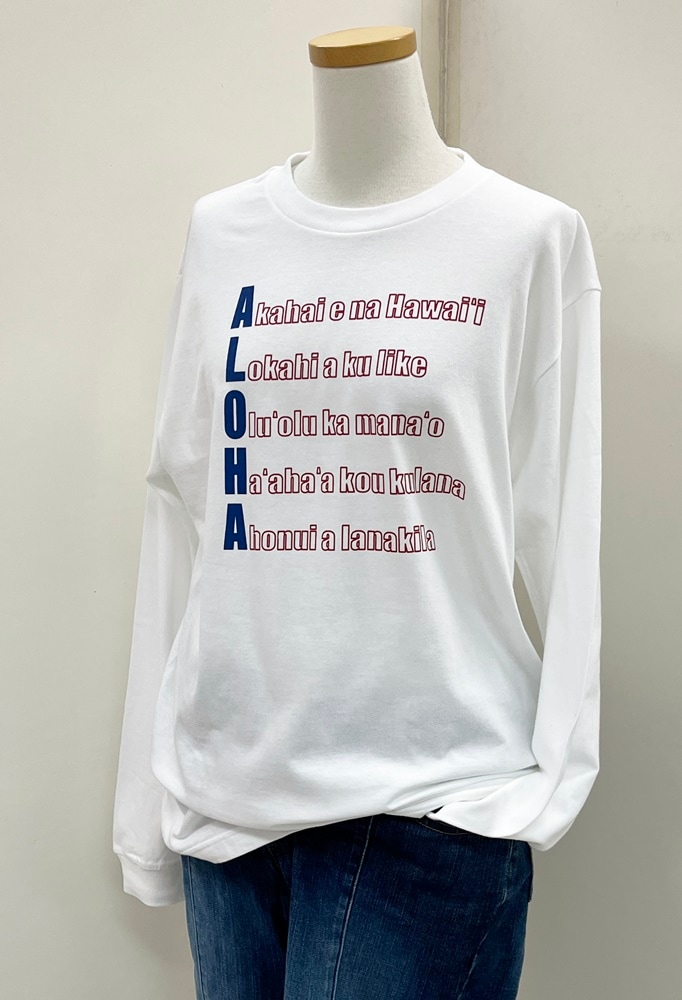 ALOHA　 Tシャツ　長袖