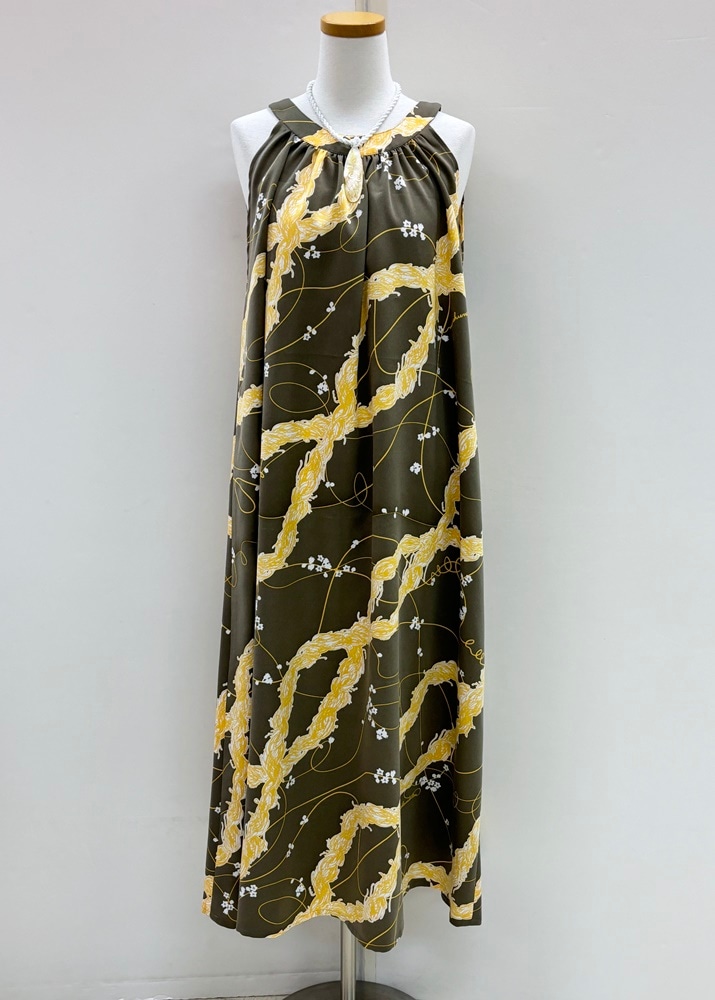 メネフネオリジナルワンピースCM-3  　レイ　オ　ラナイ  ［サンド/ゴールド］