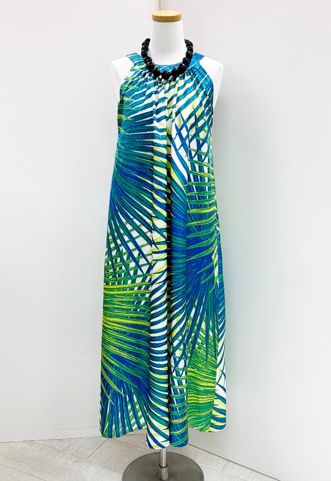 メネフネオリジナルワンピースCM-3  ロウル ［ロイヤルブルー/ライムグリーン］