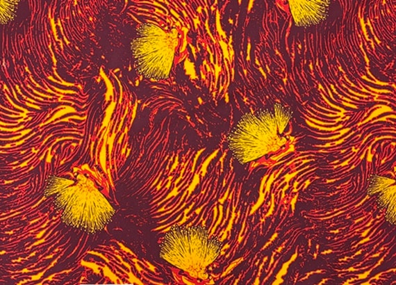 アア カ ペレ　1メートル [レッド/イエロー/オレンジ]