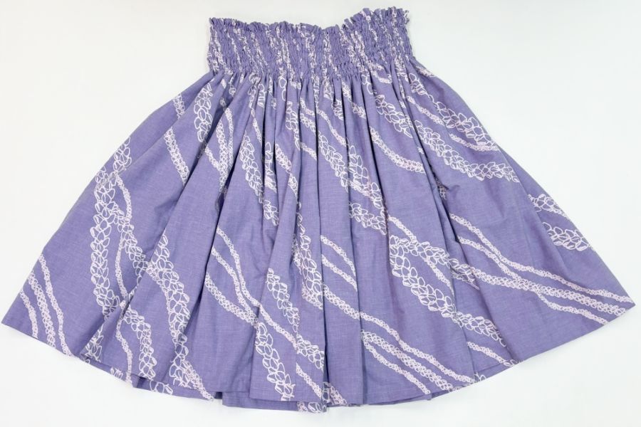 オリジナルパウスカート3.6ｍパウスカート70cm丈　メア マカマエ（パープル／ピンク）