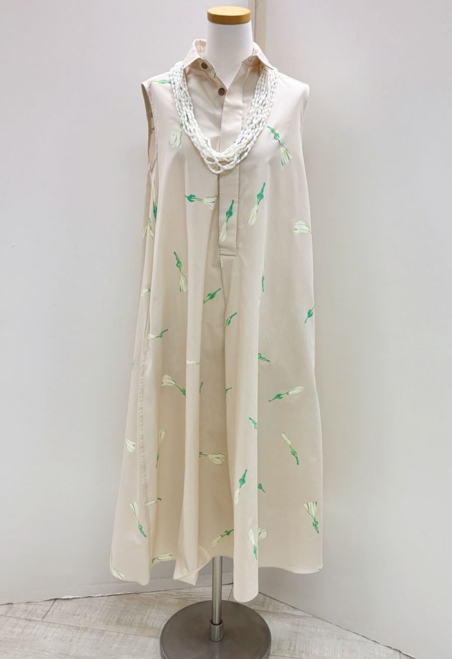 NEWメネフネオリジナルワンピース OP-28　Nani'opu'u ナニ オプウ（サンドベージュ）