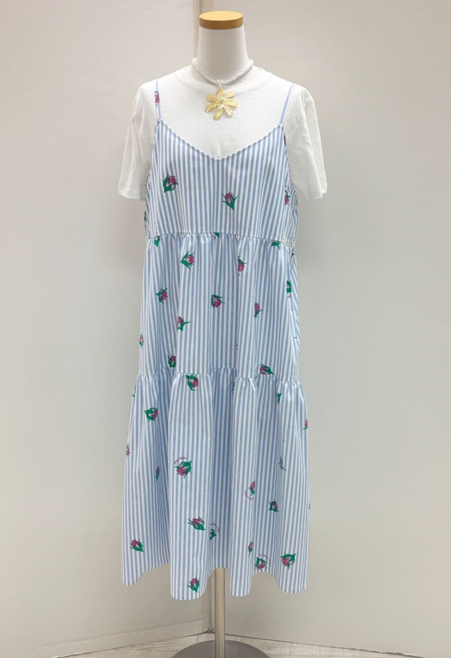 メネフネオリジナルワンピースOP-41 Ka loke o Maui カ ロケ オ マウイ［ブルーストライプ］