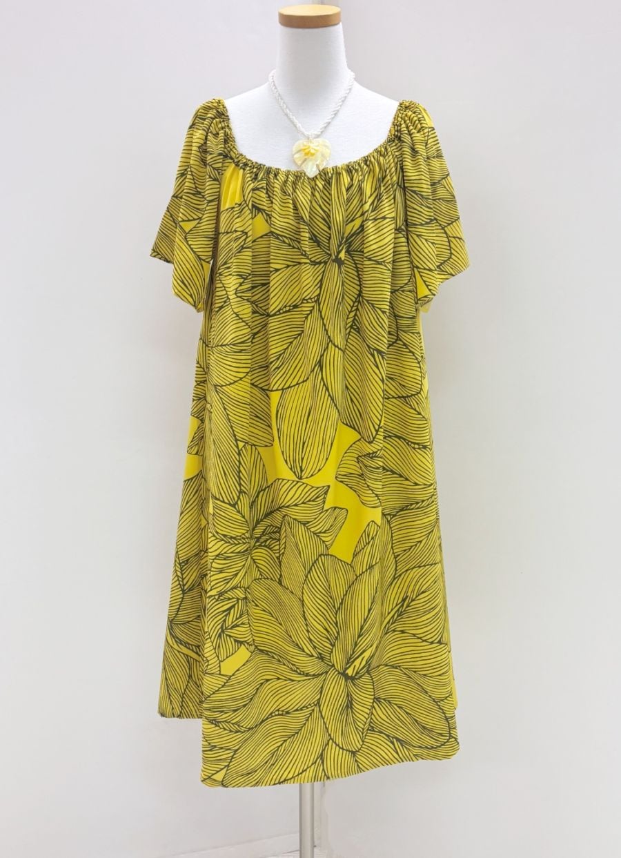 【美品】メネフネプランテーション フラダンスドレス ワンピース10(LL)日本製 美品】メネフネプランテーション フラダンス フラドレス