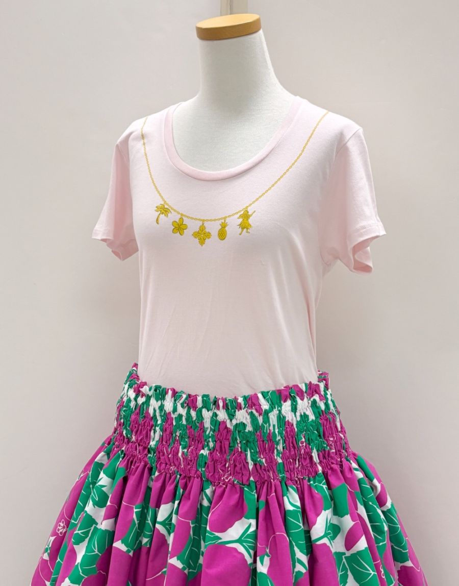 Nani Charms 　ナニチャーム　Tシャツ　半袖［ピンク］