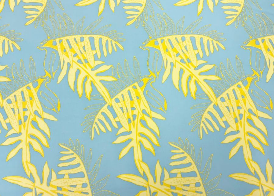 Laua`e nolupe  ラウアエ ノルペ 1メートル　[キャンディーブルー/イエロー］