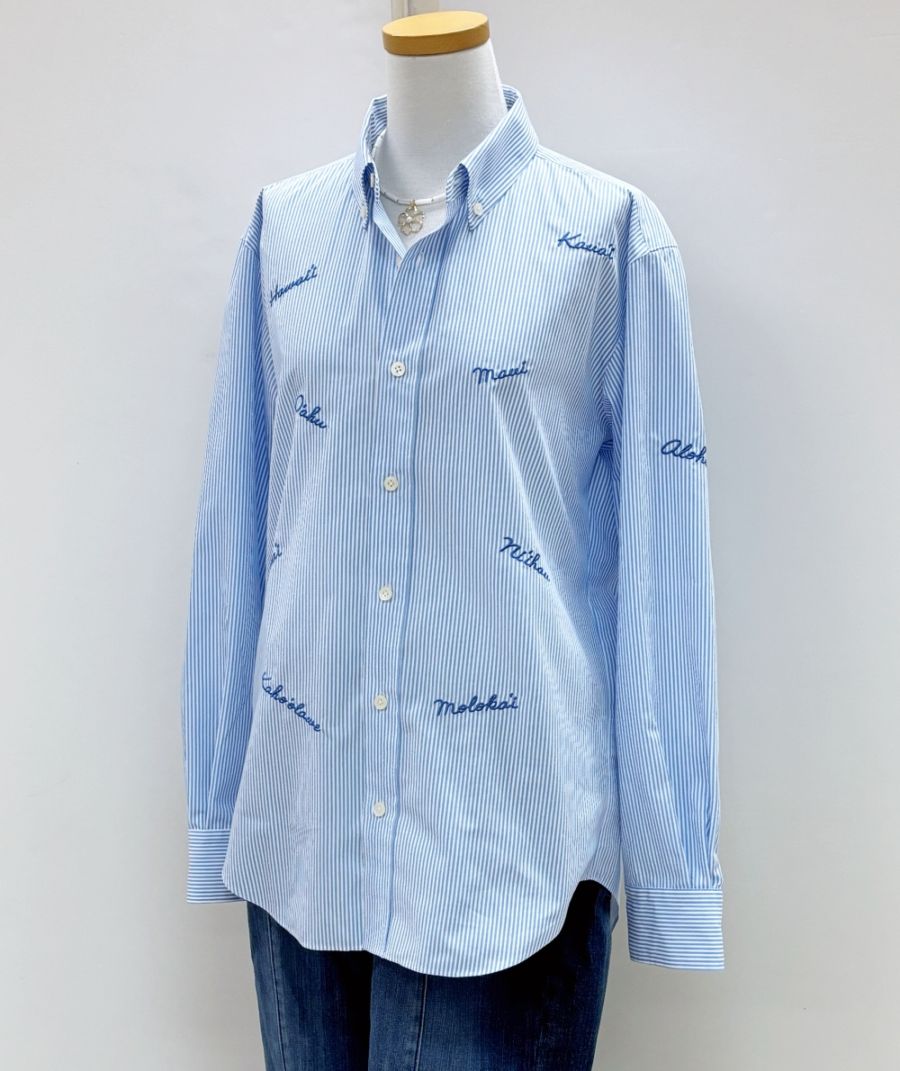 Palule wehi(かわいく飾られたシャツ）Hawaiian Islands　ハワイアンアイランド